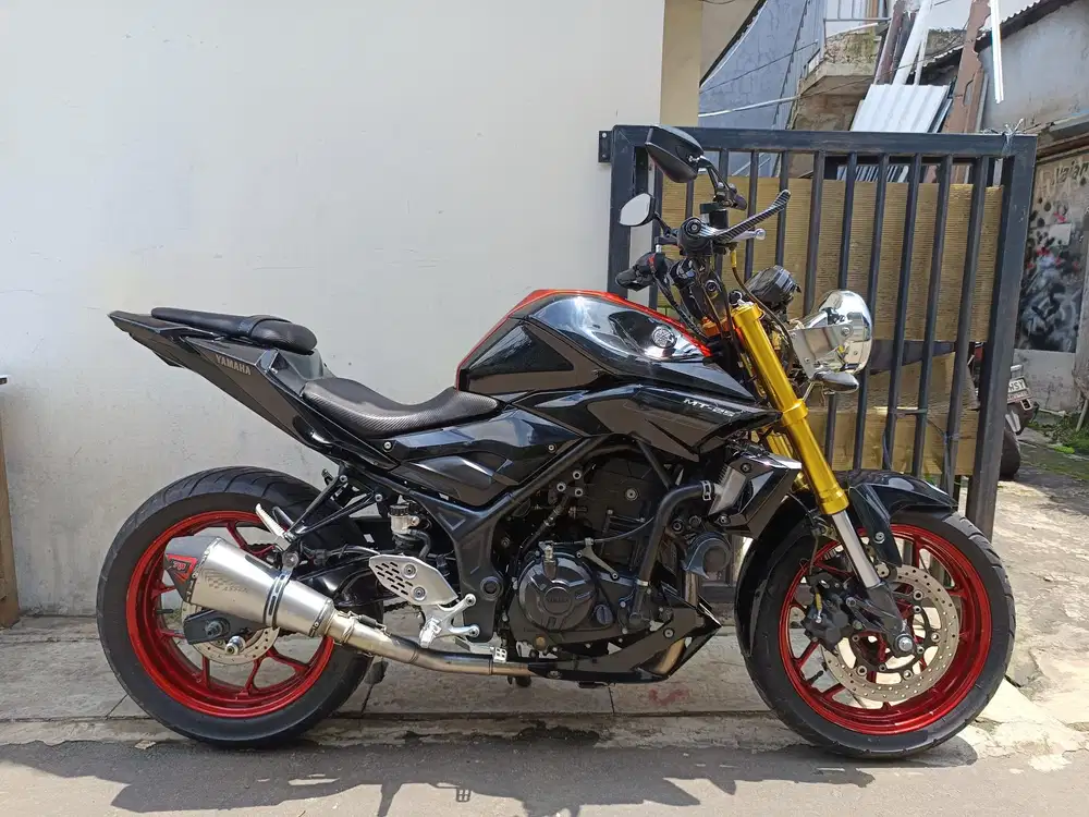 YAMAHA mt25 2016 lengkap bagus
