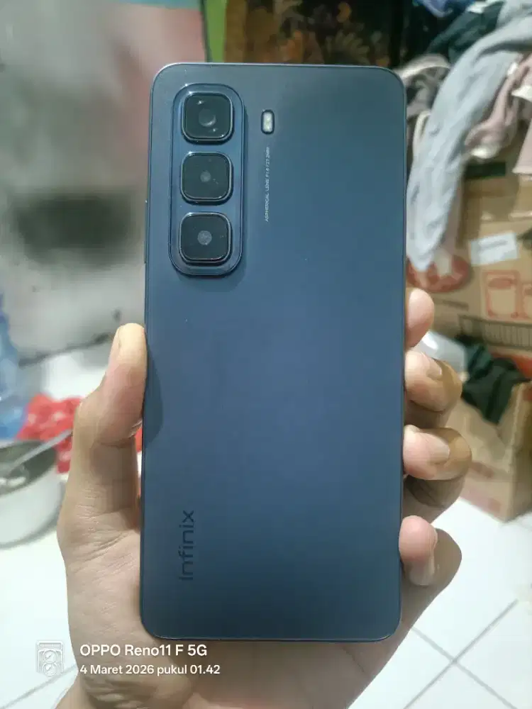 InfinixHot50 ram 6GB + 8GB rom 256GB like new