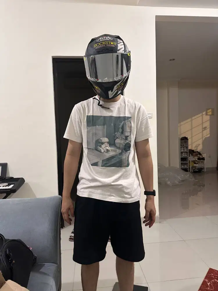 AIROH VALOR MATT ROCKSTAR | HELM FULL FACE ORIGINAL | SNI