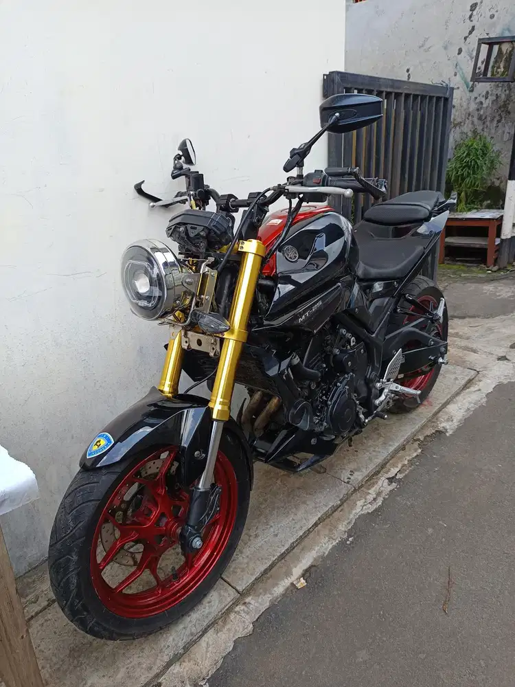 Di jual cepat yamaha mt25 2016 siap pakai
