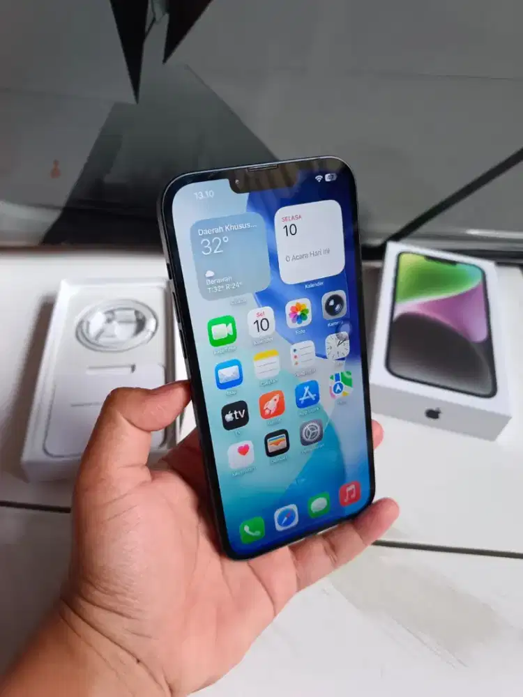 Jual iPhone 14 Plus 128 GB
‎Inter LL/A All Operator (bukan simlock)
