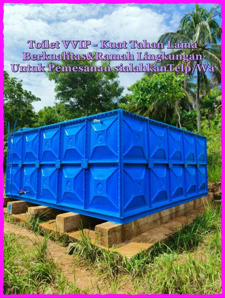 GROUND TANK - TANGKI AIR - PANEL FRP - TANGKI PANEL FRP - TANGKI PANEL