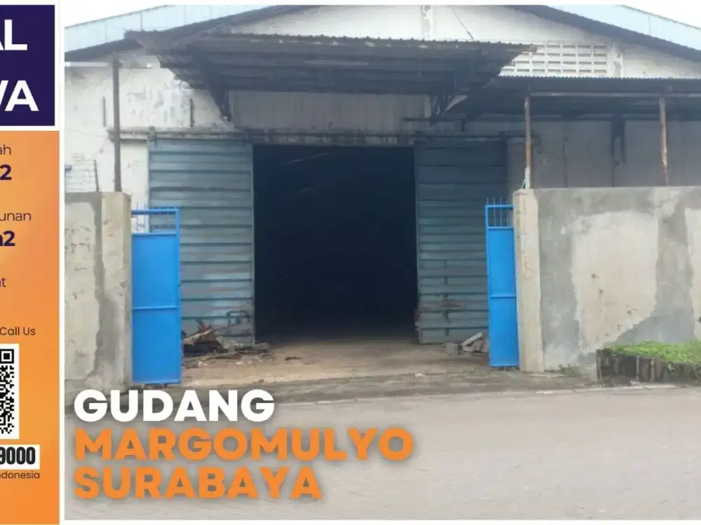 Gudang Industri Margomulyo Surabaya Barat – Kantor & Mess Lengkap