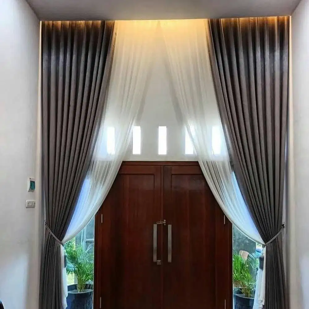 Produsen Tirai Gorden Jendela Gordyn Mewah Hordeng Model Terbaru Murah