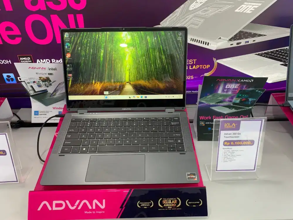 Laptop Advan 360 Go Touchscreen, Melayani Cicilan Pake Homecredit