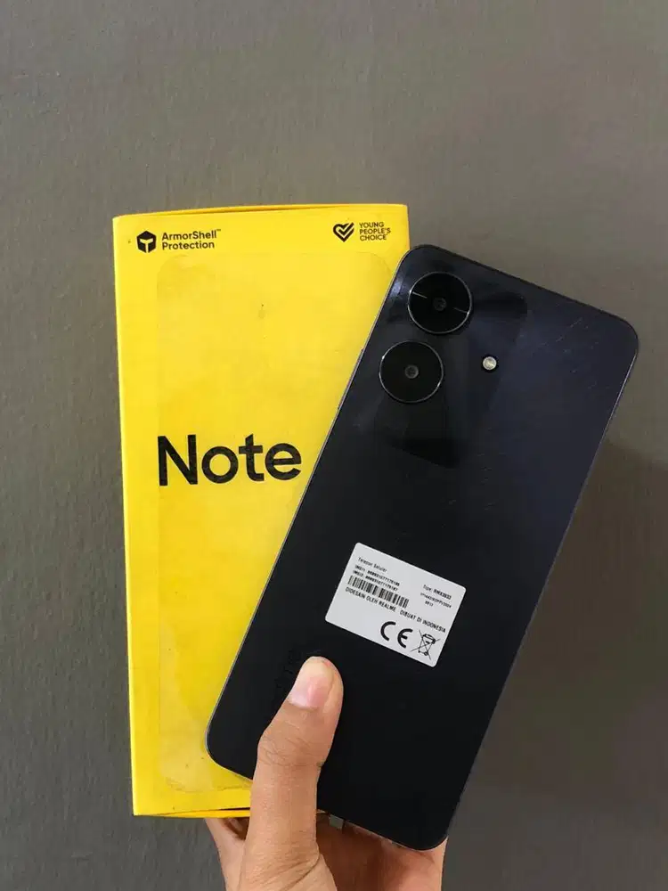 Realme Note 60 RAM 4GB ROM 64GB – HP Murah Spek Mantap & Desain Elegan