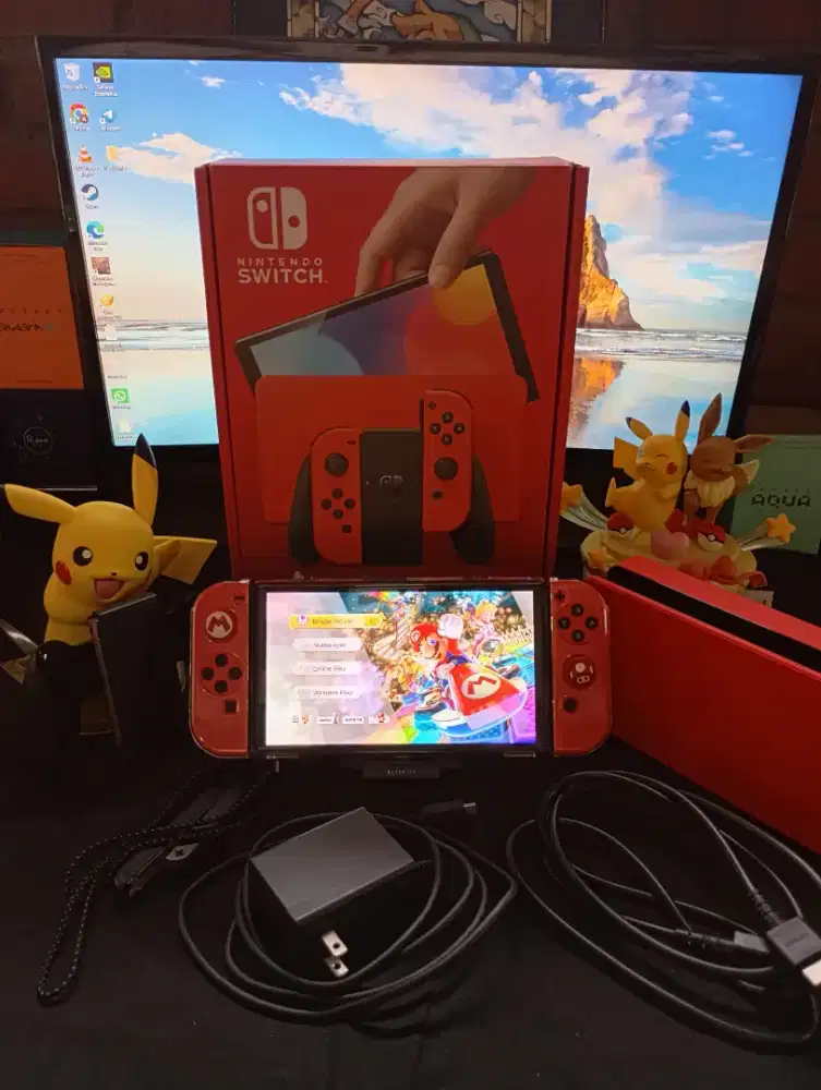 Nintendo Switch Oled, Mario Special Edition CeFW 128GB.