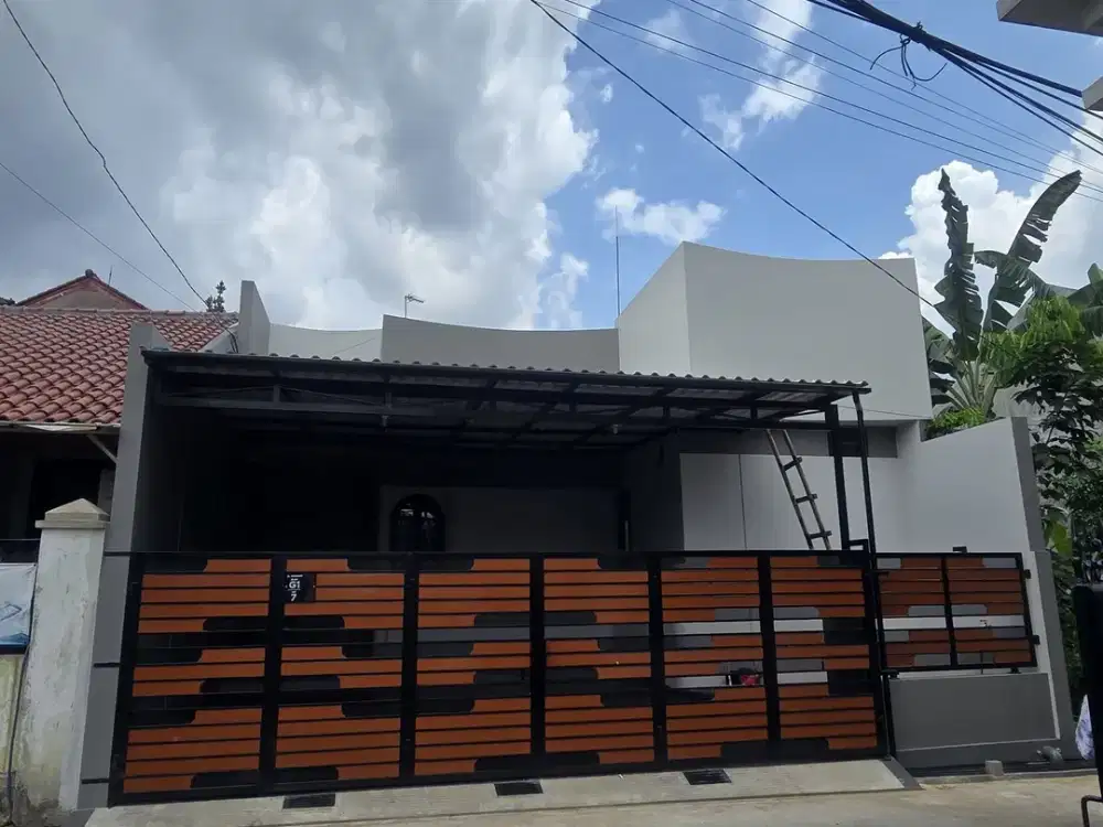 Rumah Hadap Timur LT 135 SHM 15 menit ke Mall Cipinang Indah J-15905