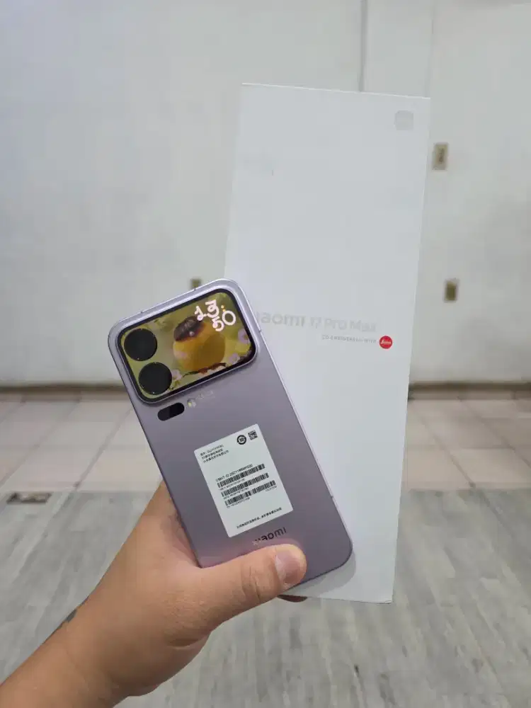 Xiaomi 17 Pro Max 12/512Gb Perfect - Terdaftar beacukai #Relax