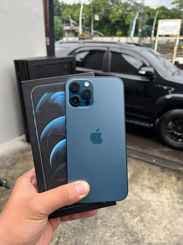 iPhone 12 Promax 256 Gb Pacific Blue Ex iBox