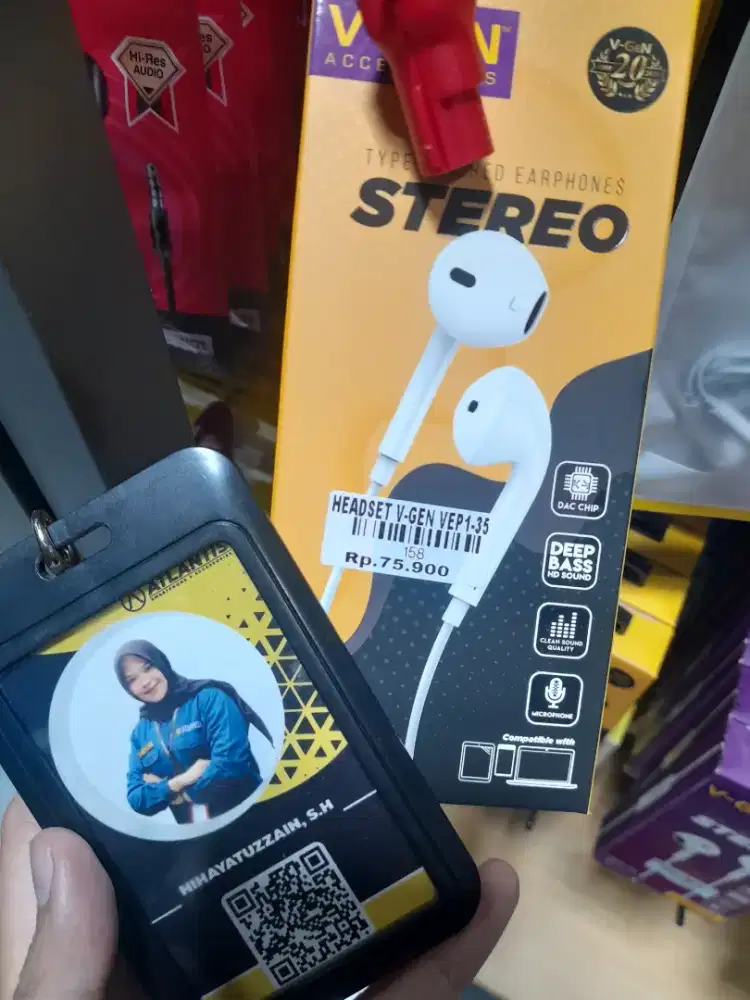 HEADSET V-GEN VEP1-35