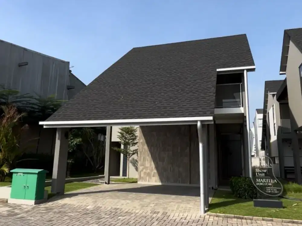 LANGKA DESIGN UNIK Rumah Royal Residence Wiyung 2 Lantai Dkt Pakuwon Mall