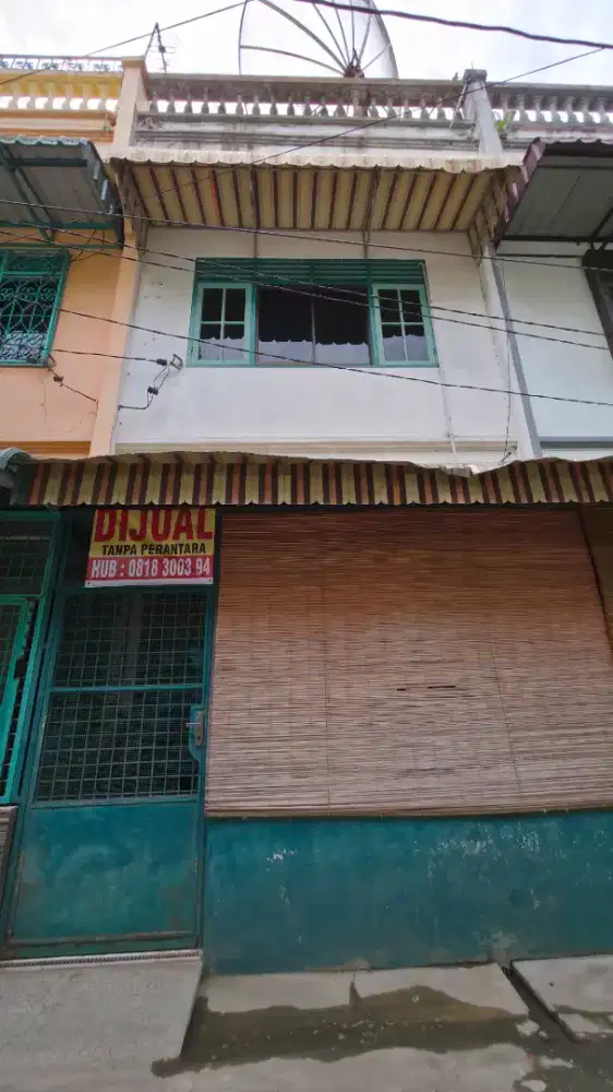DIJUAL CEPAT RUMAH 2 LANTAI BINJAI KOTA