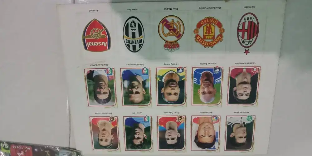 Sticker Pemain bola & klub, Ibrahimovice Card