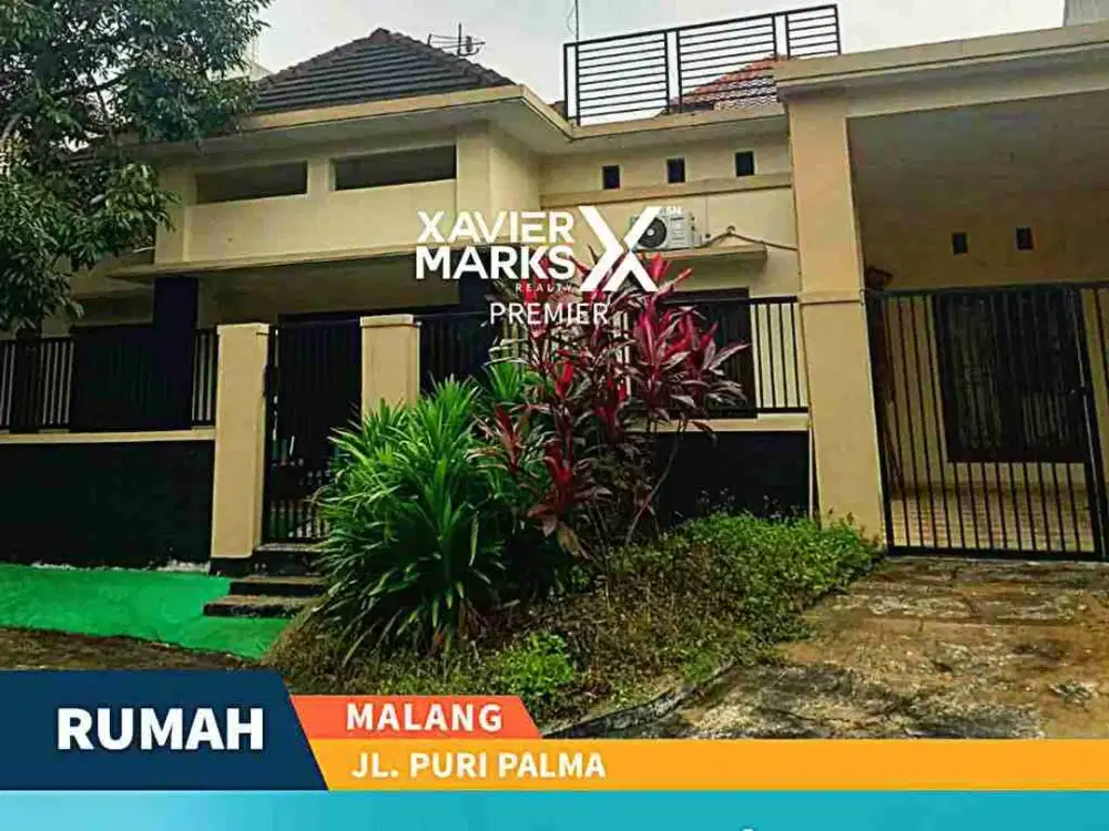 DIJUAL RUMAH BAGUS 5KT SIAP HUNI DI PURI PALMA, ARAYA KODYA MALANG