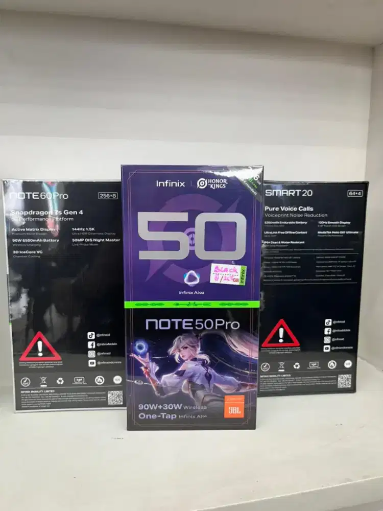 INFINIX NOTE 50 PRO 8/256 NEW SEGEL