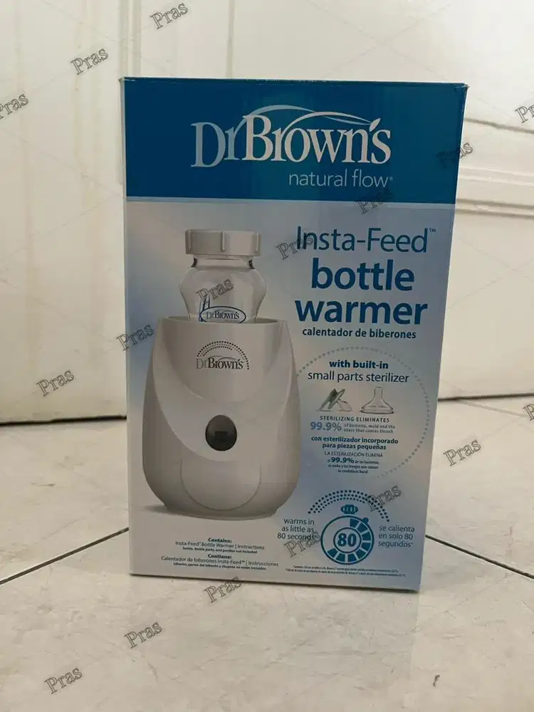 dr bronws insta-feed bottle warmer (BNIB)