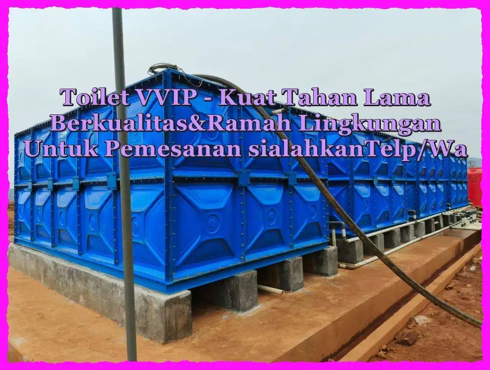 TANGKI PANEL FRP - PANEL FRP - PANEL TANK - GROUND TANK - TANGKI PANEL