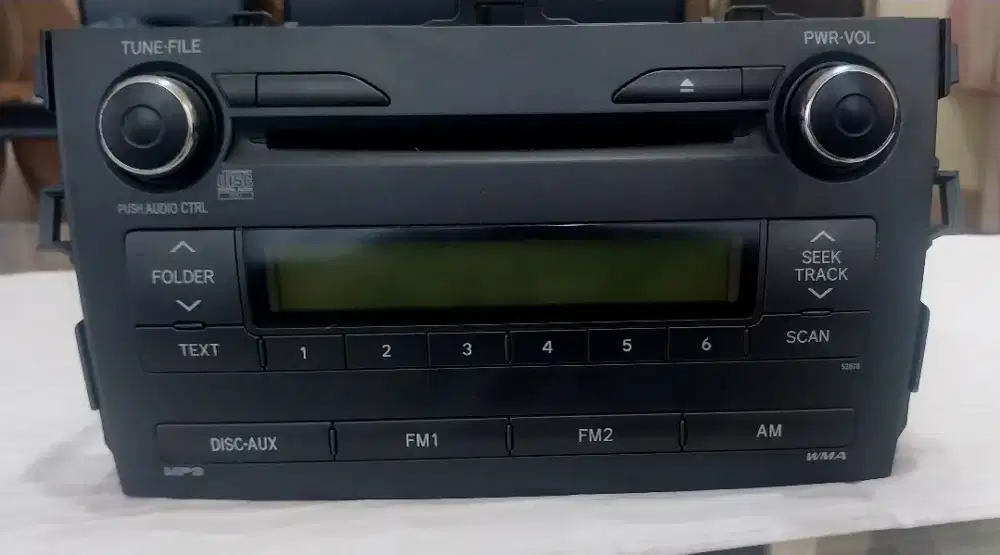 Head Unit Mobil Toyota Original