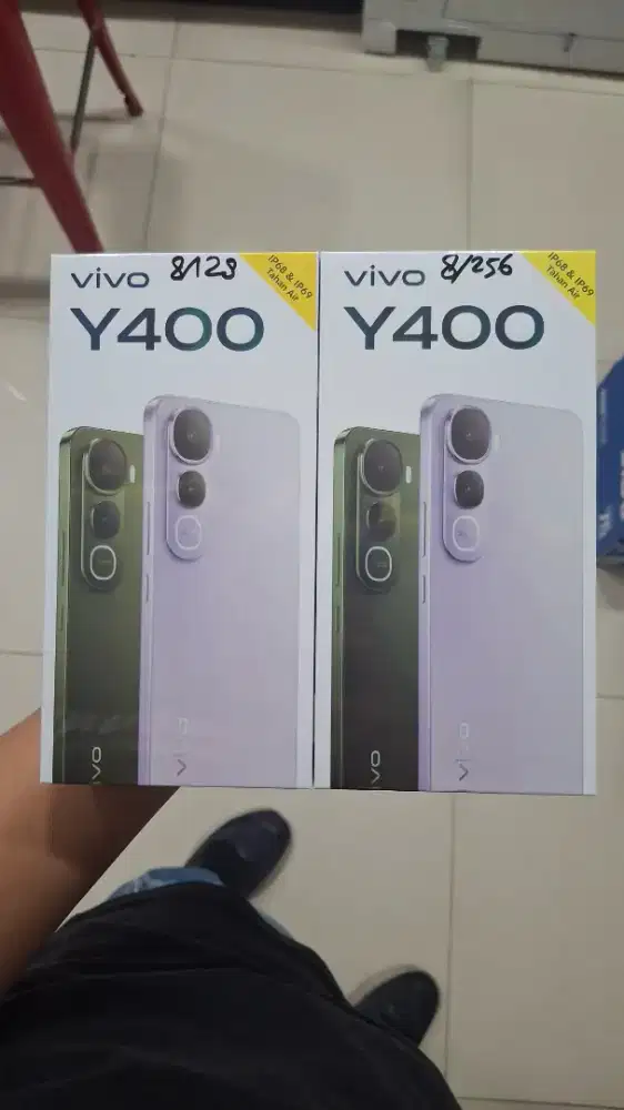 NEW VIVO Y400 SERIES. PROMO POTONGAN HARGA. SEGEL GARANSI FULL 1 TAHUN