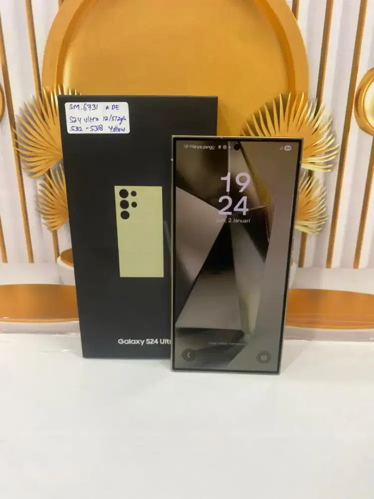 Samsung Galaxy S24 Ultra 12/512gb yellow second