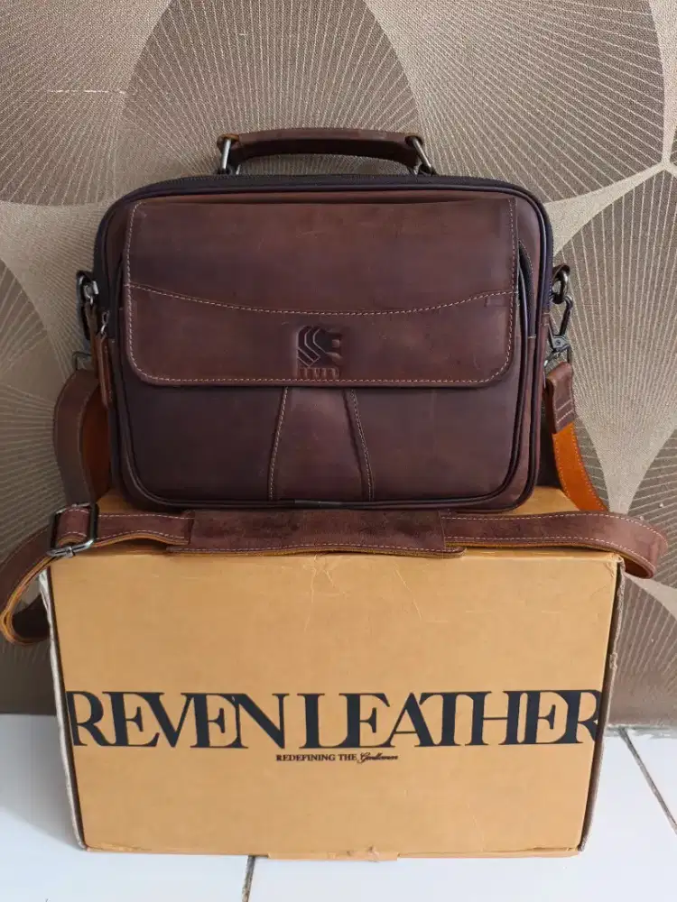 Tas Reven Leather Bima kulit crazy horse original (preloved)