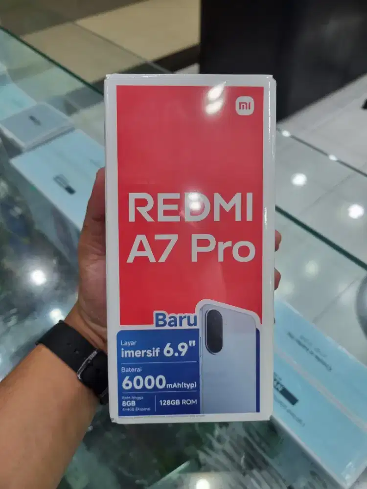 Promo ramadhan redmi A7pro 4/128 new segel barang baru bisa pake 0%