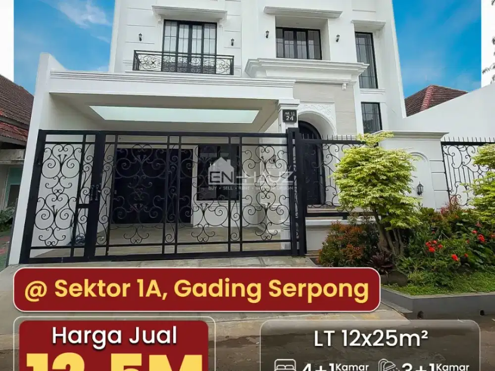 (YG) DIJUAL RUMAH SEKTOR IA. GADING SERPONG