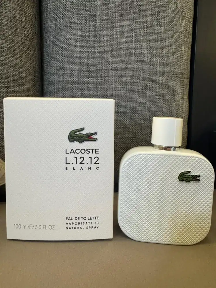 LACOSTE - L.12.12 BLANC 100ml (PRELOVED) ORIGINAL