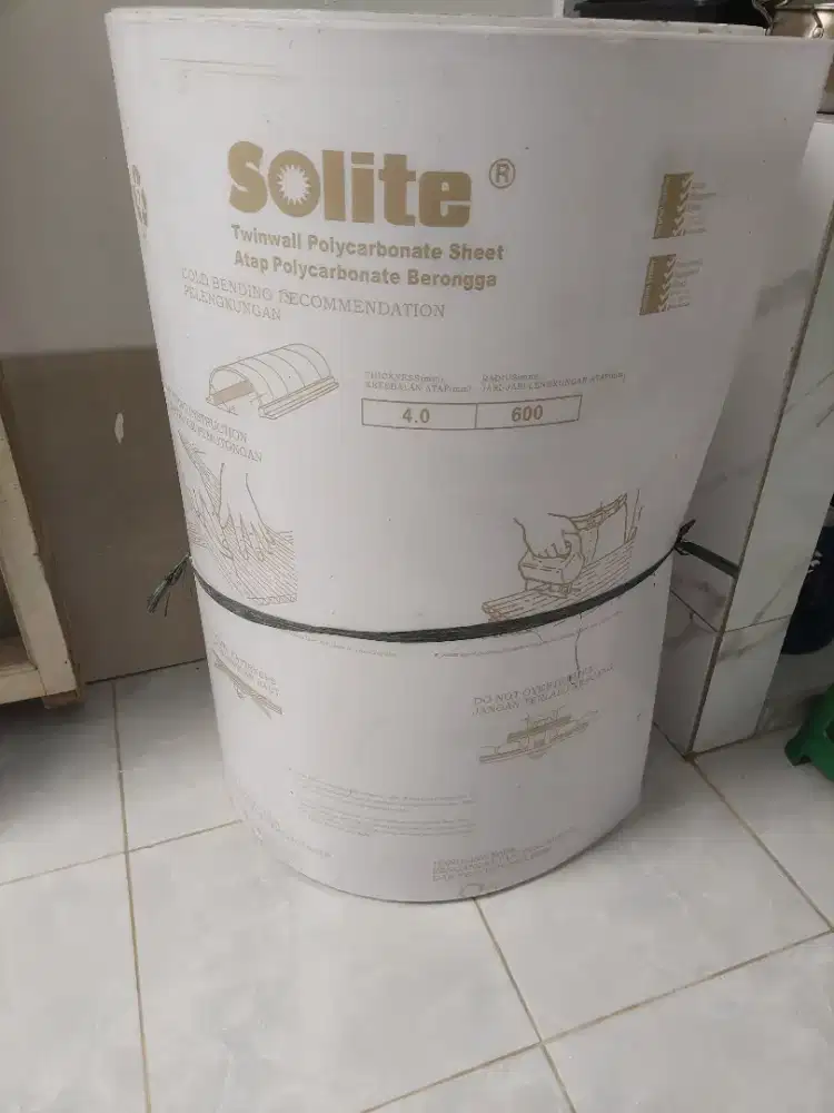 Solite fiber pagar dan genteng