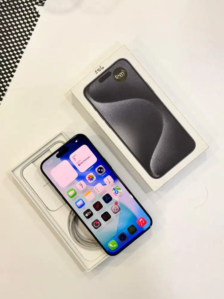 Iphone 15 Promax 256Gb Ibox Black