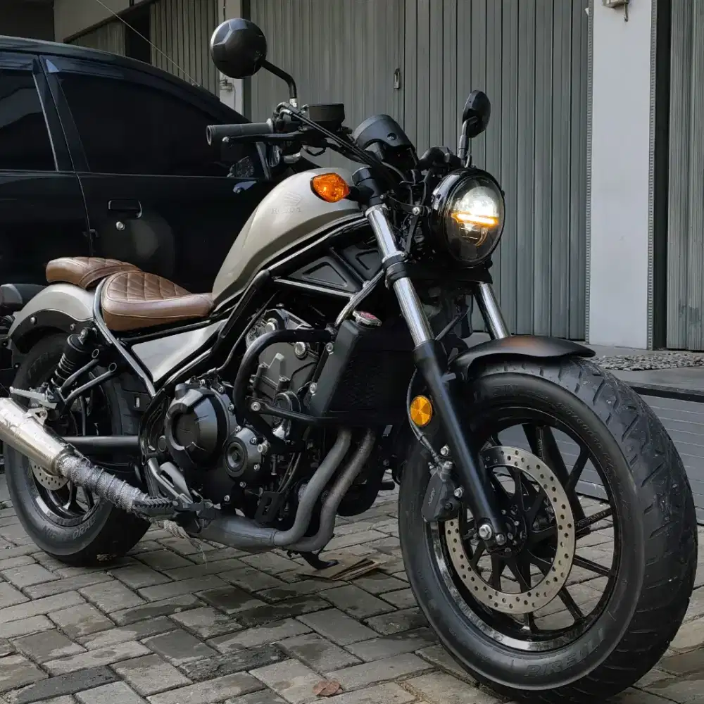 Moge Cruiser Honda Cmx Rebel 500 th 2018 Km 4rb Like New Siap Gas