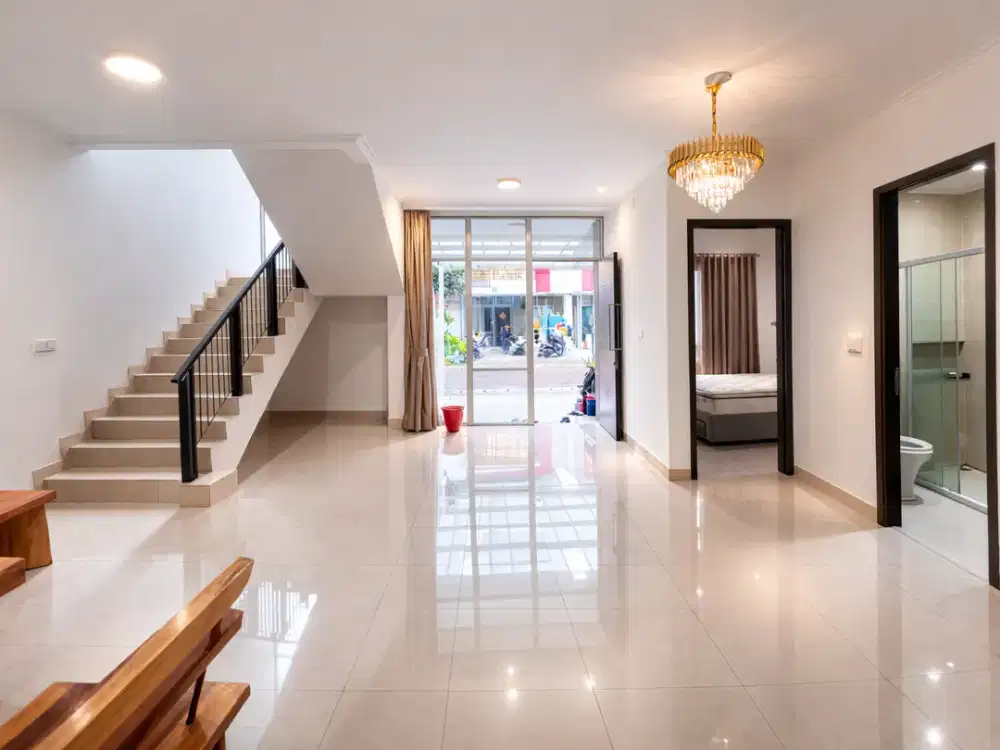 Rumah San Antonio PIK 2 8x15 3+1KT Semi Furnished Siap Huni Strategis