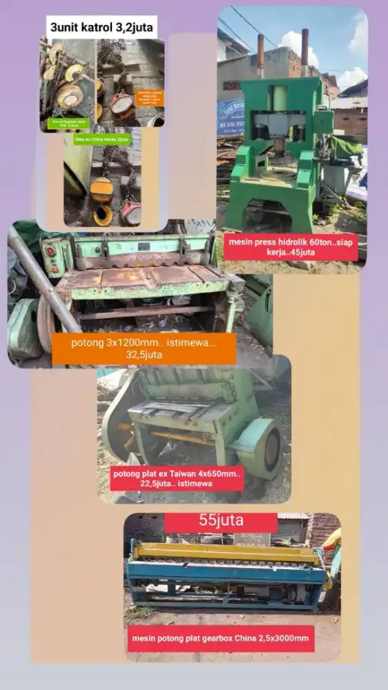 skrab getek forjing, potong tekuk plat