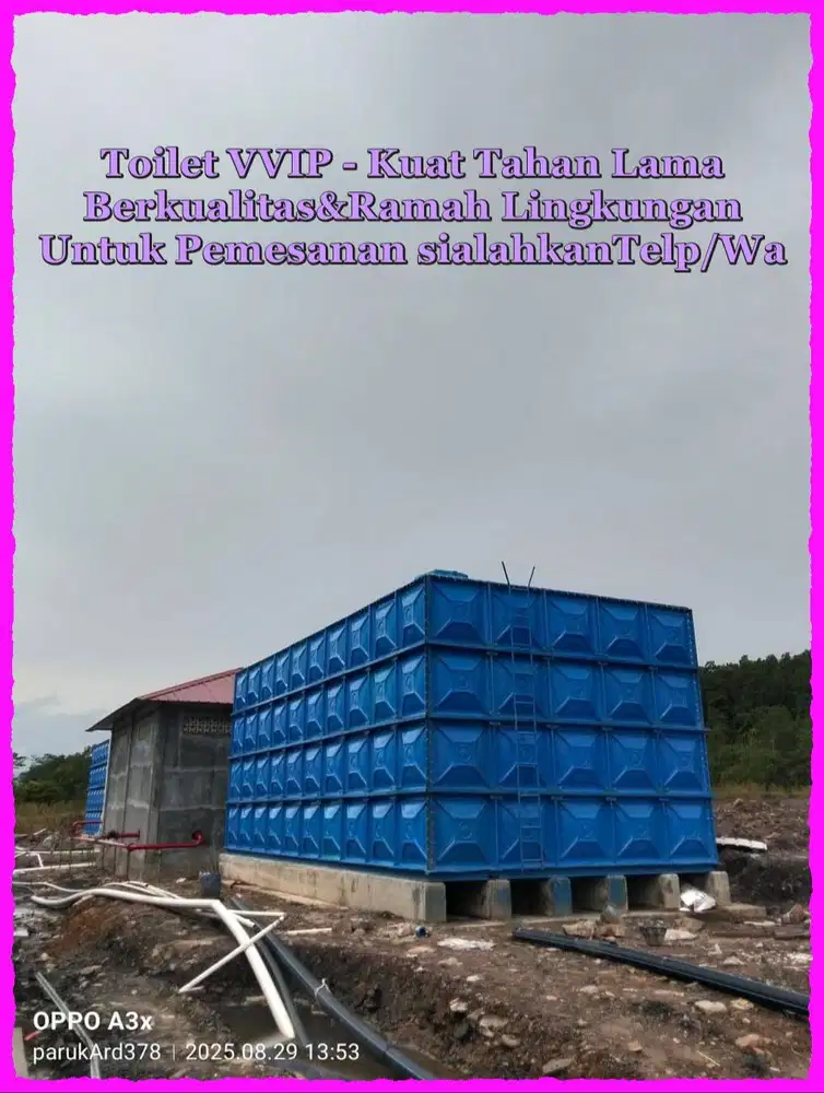 GROUND TANK - PANEL FRP- TANDON FRP - ROOF TANK FRP - TANGKI FIBER