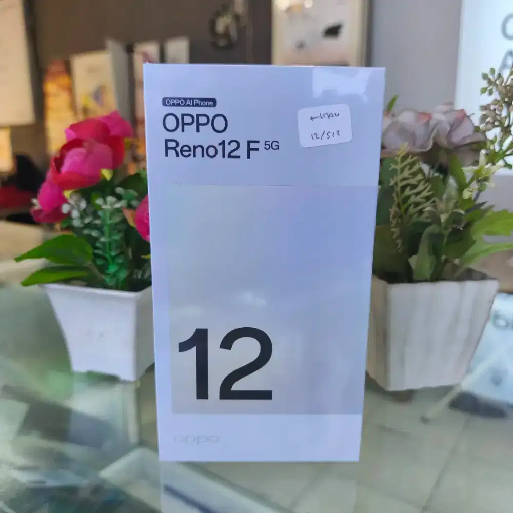 OPPO Reno 12F 5G RAM 12GB 256GB / 512GB Baru Segel Garansi Resmi