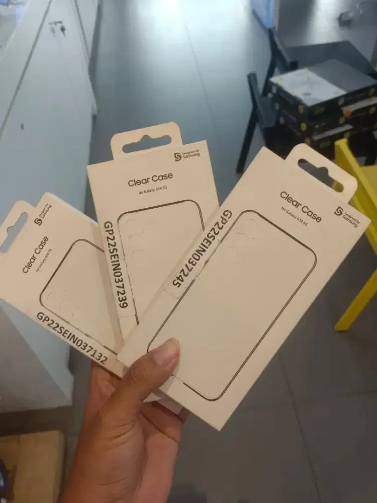 Clear case samsung A34 ori samsung