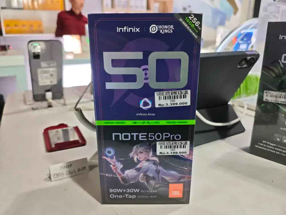 INFINIX NOTE 50 RAM 8/256GB ATLANTIS DAHSYAT