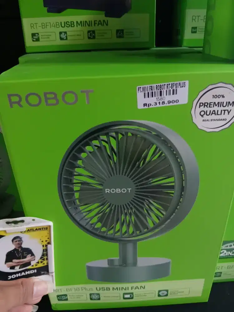 mini fan robot rt bf18 plus