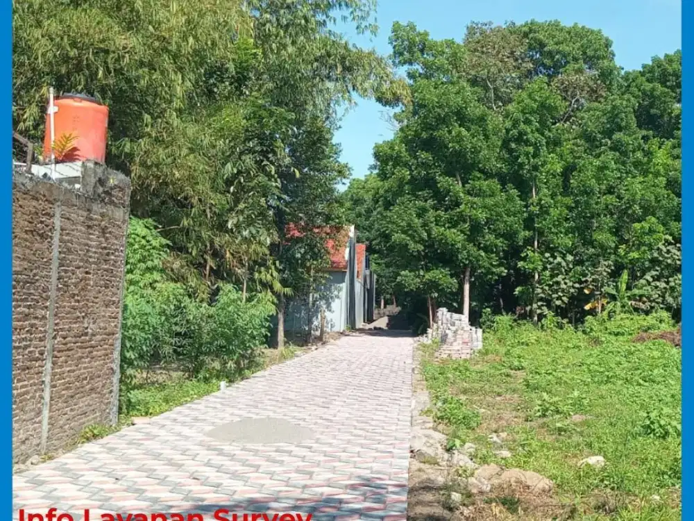 Tanah Jogja 4 Menit Gerbang Kampus UII Kaliurang