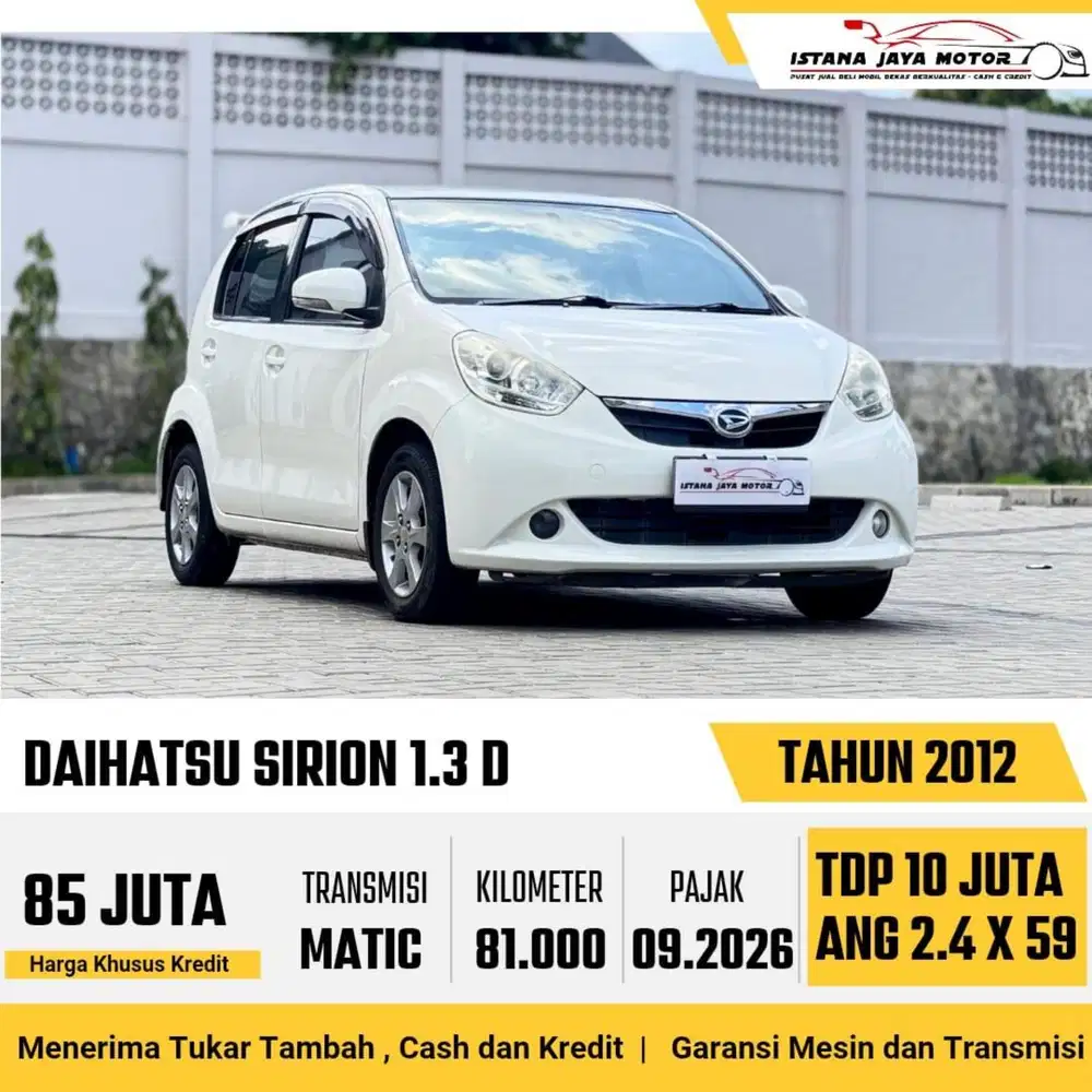 Daihatsu Sirion D AT 2012