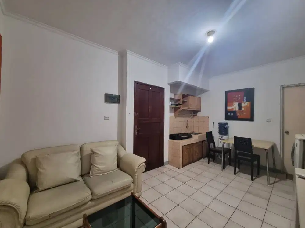 Disewakan Apartemen medit 1 furnished type 2 bed room