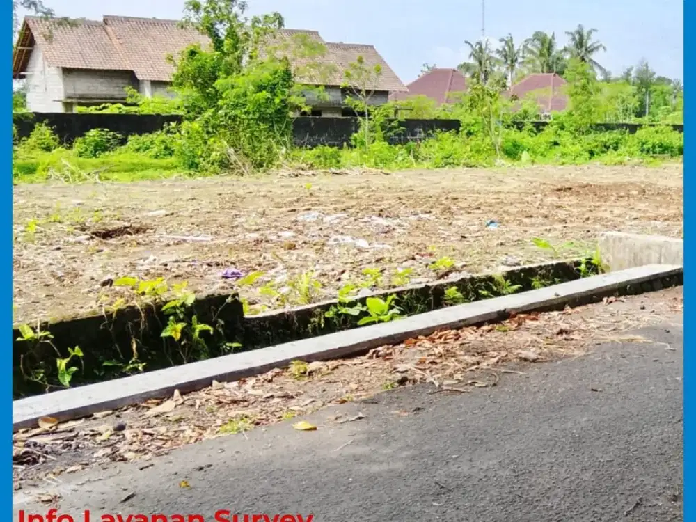 Tanah Jogja Barat Palagan 2 jt/mtr Mangku Jl Aspal