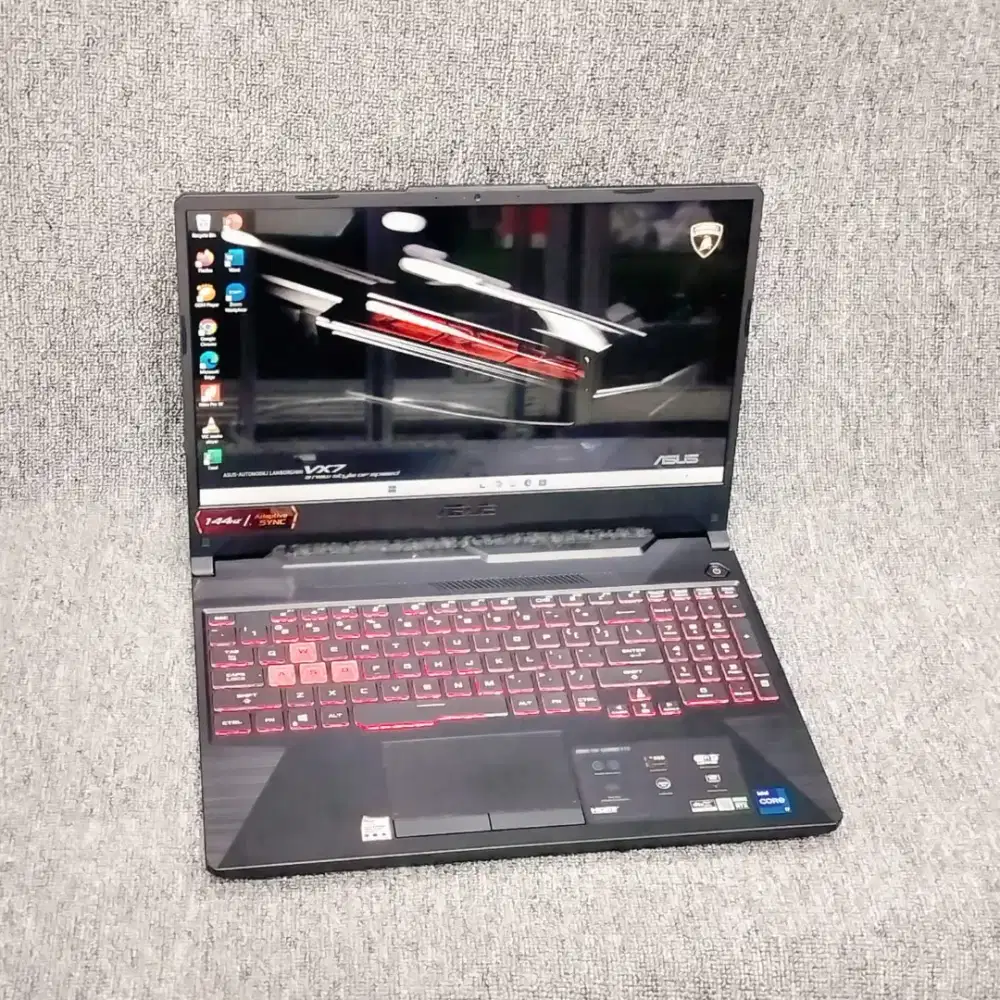 Laptop Asus FX506HEB i7-11th RAM 16GB SSD 512GB RTX 3050Ti Siap Gaming