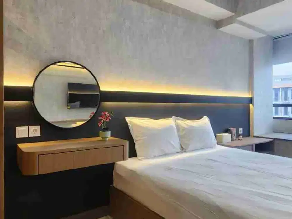 Disewakan Apartemen Pakuwon Residence ( Unit Baru) Tipe Studio Full Furnished Pekayon Bekasi.