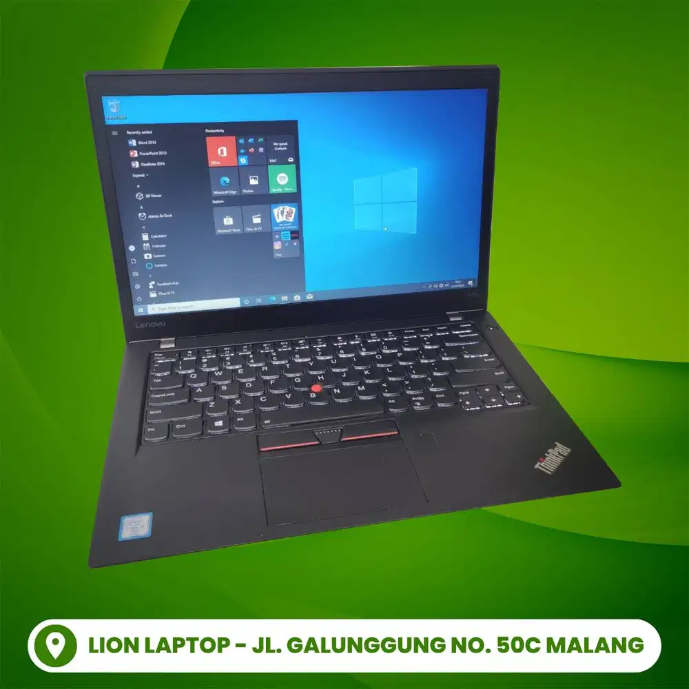 RAM 8GB SSD 256GB Core i7 SLIM Lenovo Thinkpad T470s [10|03]