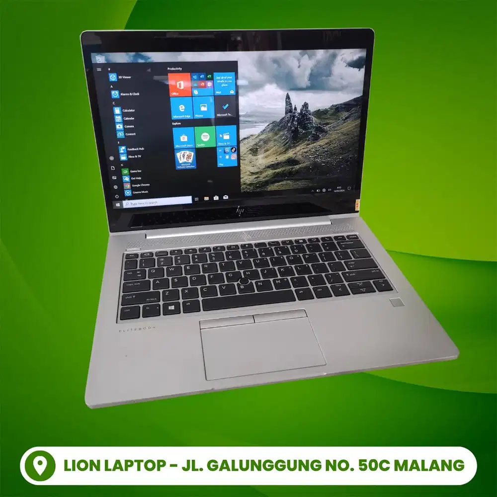 Core i7 gen 8 RAM 8GB Touchscreen Slim HP Elitebook 830 G6 [10|03]