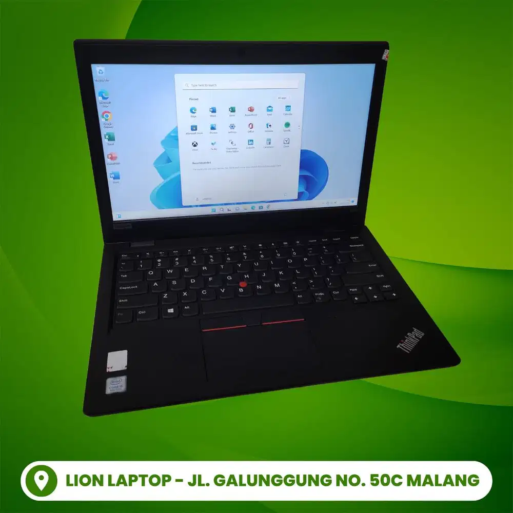 Core i5 Gen 8 RAM 8GB SSD 256GB Lenovo Thinkpad L390 [10|03]