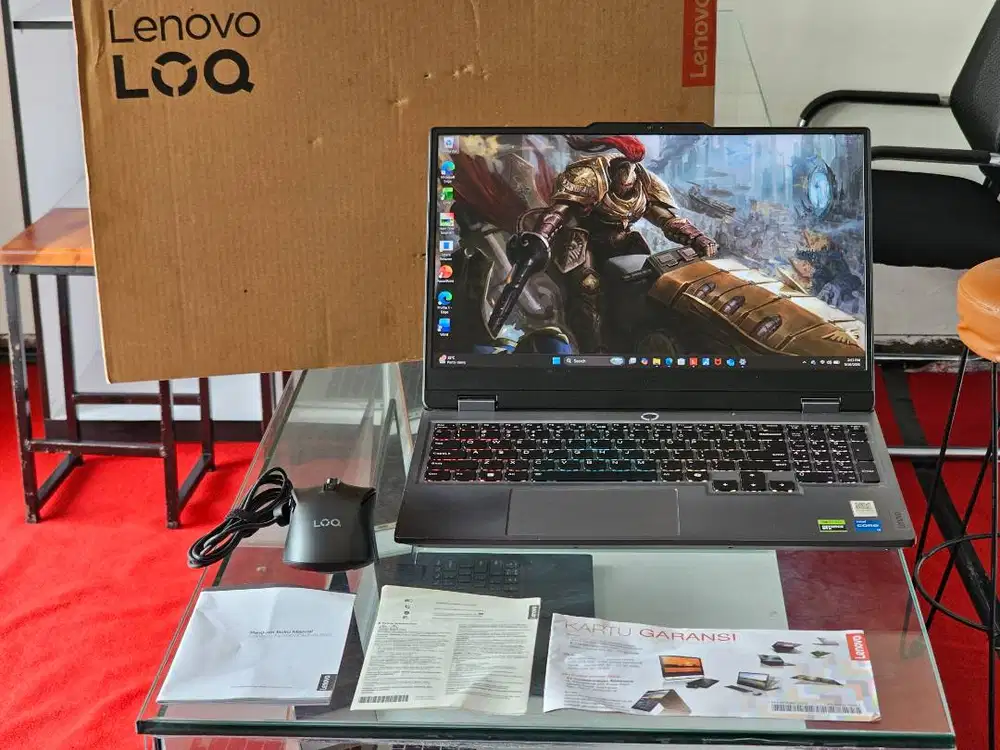 LENOVO LOQ 15 intel Core i5 Gen 13 Ram 12 GB DDR 5 SSD 512 GB Nvidia