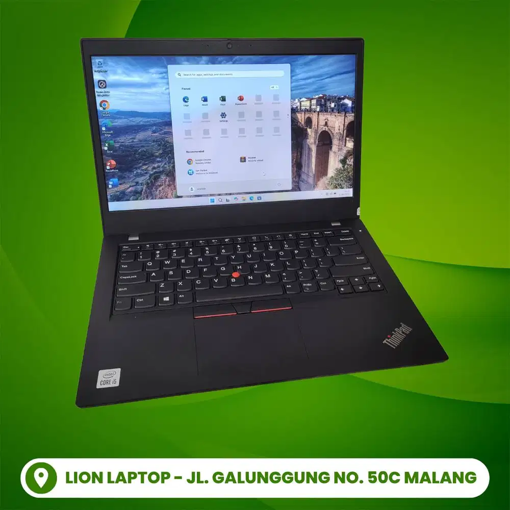 i5 Gen 10 Murah RAM 8GB SSD 256GB Lenovo Thinkpad L14 [10|03]